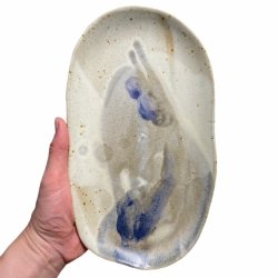 Unika keramik fad - Blgeskvulp