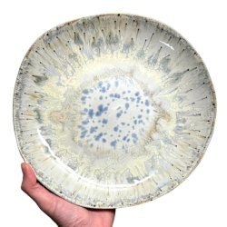 Stort keramik fad - Pfugl - 27cm