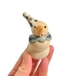 Snemand - keramikfigur - flere