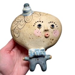 Lille mand, store tanker - keramik vgophng