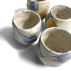 Sanse kop - keramik kop - blgeskvulp