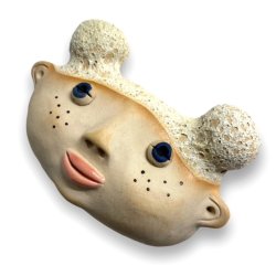 Pippi tot - keramik vgfigur