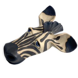 Det ER en zebra - keramik ophng til vggen