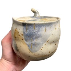 Unika lgkrukke - keramik - Blgeskvulp