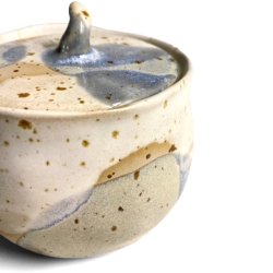 Unika lgkrukke - keramik - Blgeskvulp