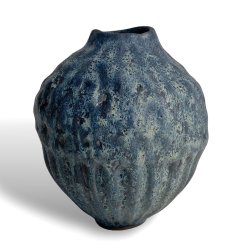 Unika keramik vase - krater rustik