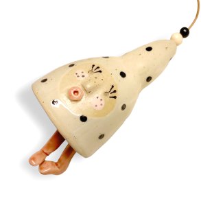 Badut - keramik hngeklokke prik