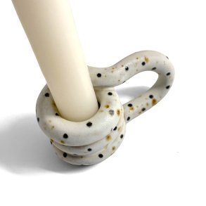 Kammerstage - keramik lysestage -prik