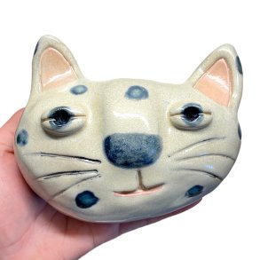 Prikket Leo - Keramik vgfigur