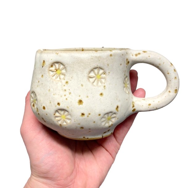Marguerit - keramik kop med hank