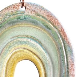 Regnbue -keramik vgophng - Stor 16
