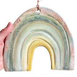 Regnbue -keramik vgophng - Stor 16