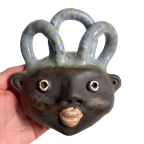 Helle dusseda - Keramik vgfigur