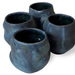 Shape kop - keramik kop - blsort 