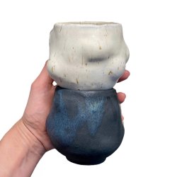 Shape kop - keramik kop - blsort 