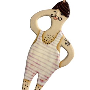 Strandlve - Keramik vgophng - Jrgen jyde