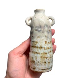 Organisk - keramik vase - med rer