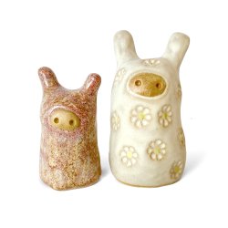 Haji - Keramik figur - Rosa