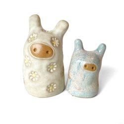 Haji- Keramik figur - mint