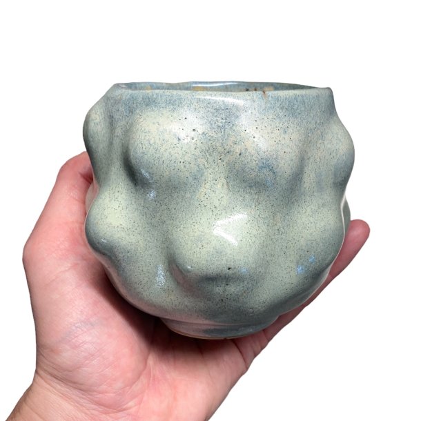 Shape kop - keramik kop - himmelbl