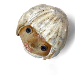 Damen med pagen - Keramik buste