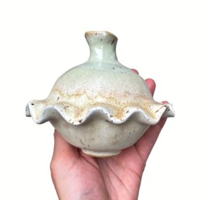 Ballerina - keramik vase - pasteller