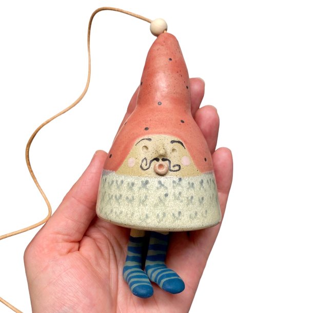 Nisse keramik hngeklokke - Niller