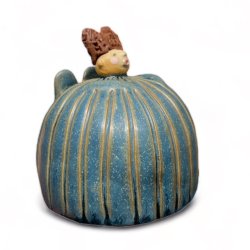 Engel med hjt hr - stor bl