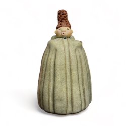 Engel med hjt hr - stor grn