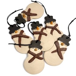 Snemand keramik ophng