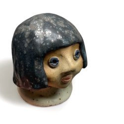 Damen med pagen - Keramik buste