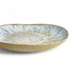 Stort keramik fad - Pfugl - 27cm