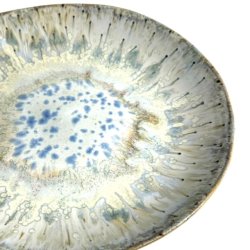 Stort keramik fad - Pfugl - 27cm