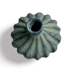 Srling - unika keramik vase - Blgrn