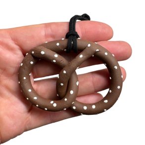 2 stk. kringler - keramik ophng