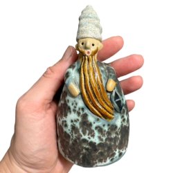 Tre vise mnd - keramikfigur st