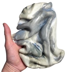 Blgeskvulp - keramik relief - lille