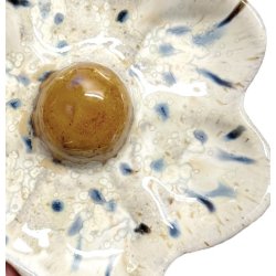 Blomst- Keramik vgophng - Krystal plet - 17