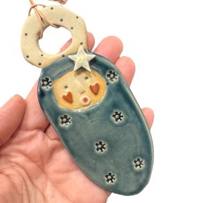 Bette Jesus - Keramik julepynt