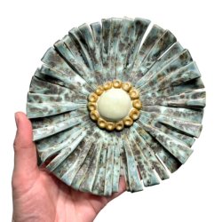 Blomst - Keramik vgophng - Grn 18