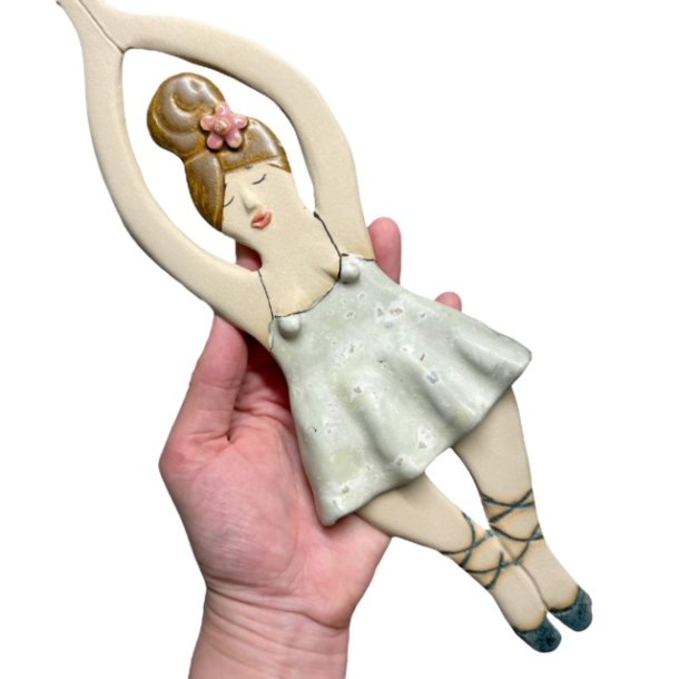Ballerina - keramik vgophng - Merle