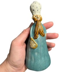 Tre vise mnd - keramikfigur st