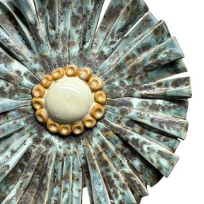 Blomst - Keramik vgophng - Grn 18