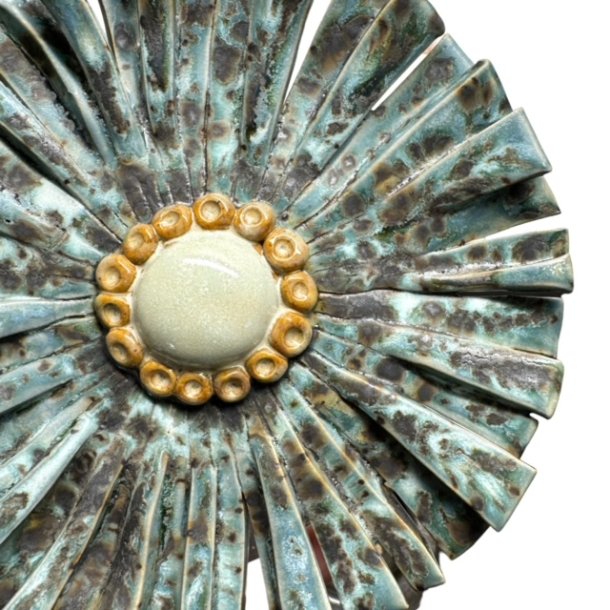 Blomst - Keramik vgophng - Grn 18