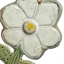 Blomst - keramik blomst vgkunst - Lys