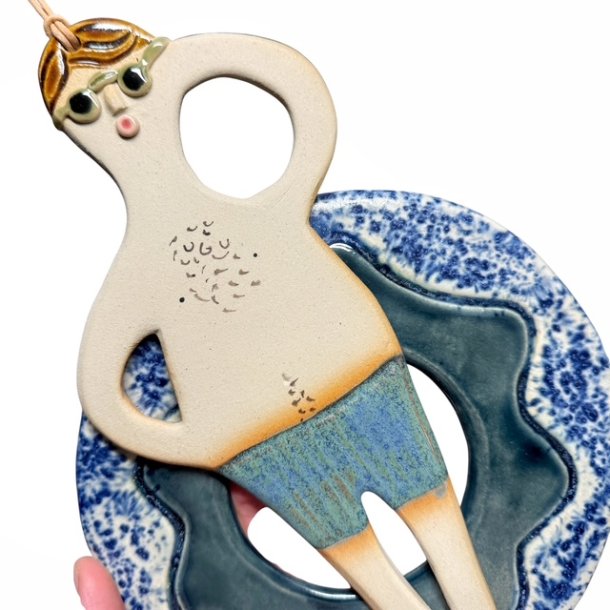 Strandlve i badering - Karl Smart