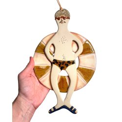 Strandlve i badering - Mr. fancy pants