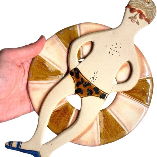 Strandlve i badering - Mr. fancy pants