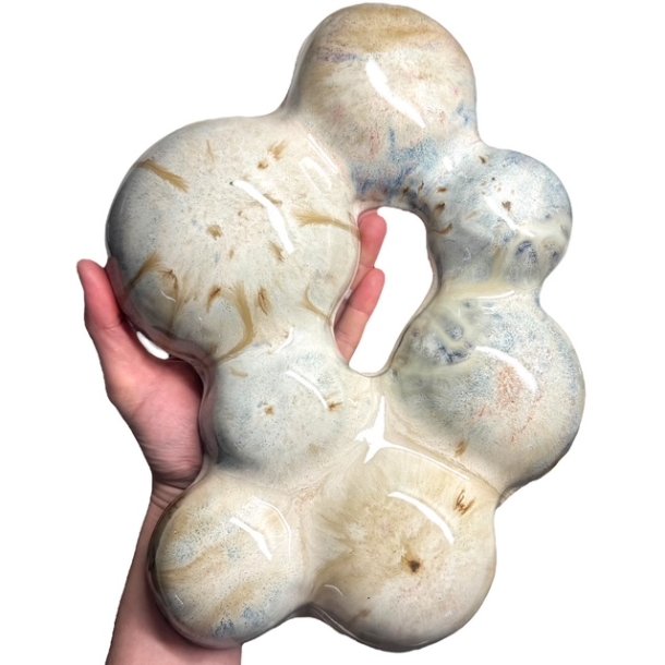 Bubbles - Keramik relief - Pastel #16