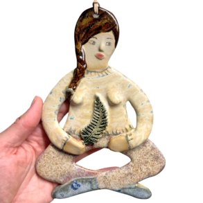 Plante dame - keramik vgophng - Ella